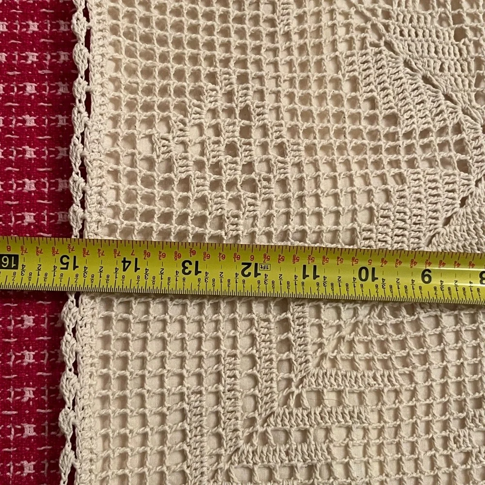 Vintage Italian Hand knitted pillow shams (2)